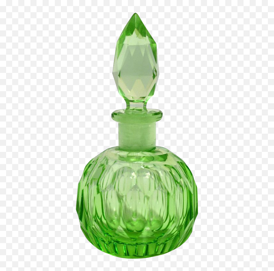 Perfume Bottles Glass Perfume Bottle - Green Perfume Bottle Png Emoji,Bonne Bell Bottled Emotion Playful