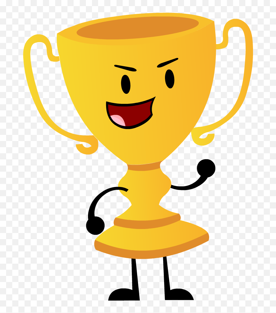 Trophy Clipart Free - Trophy Inanimate Insanity Characters Emoji,Lombardi Trophy Emoticon