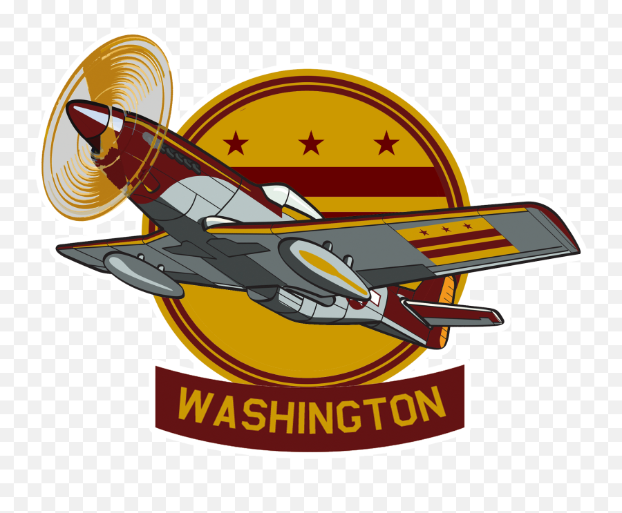 Washington Redtails Concept - Fighter Aircraft Emoji,Flag Plane Emoji