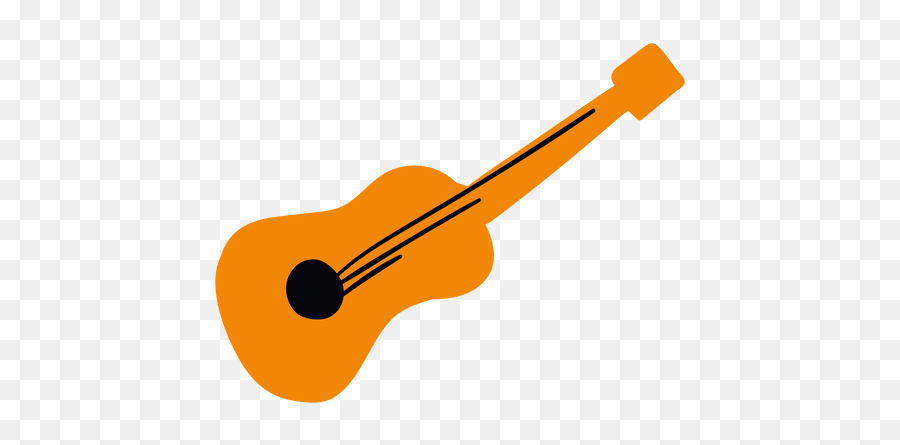 Acoustic Guitar Hand Drawn Transparent Png U0026 Svg Vector - Solid Emoji,Rock Girl Guitar Emoticon Facebook
