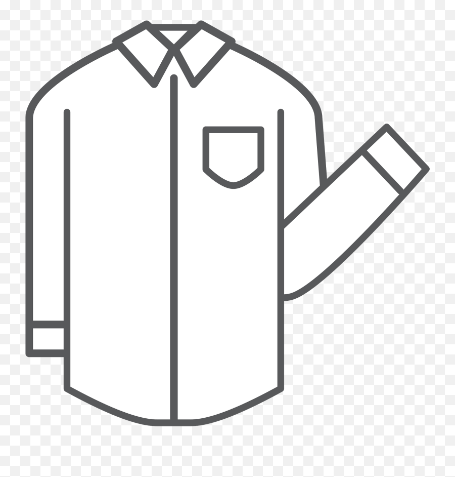 Dress Shirt Clothing Clipart - Short Sleeve Emoji,Emoji Shirt And Skirt
