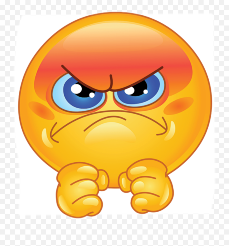 Enojo Enojada Sticker - Clipart Angry Faces Emoji,Caritas Molestas Enfermos Emoticons