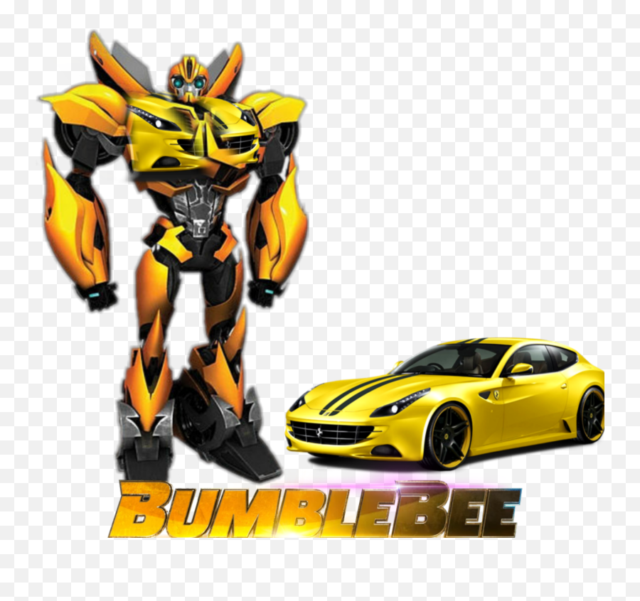 Transformers Sticker - Bumblebee Tfp Emoji,Robot And Car Emoji