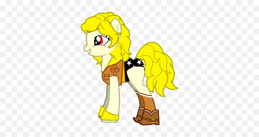 Pe Bronyu0027s Ponies - Visual Fan Art Mlp Forums Emoji,Little Jumping Girl With Ponytail Emoji