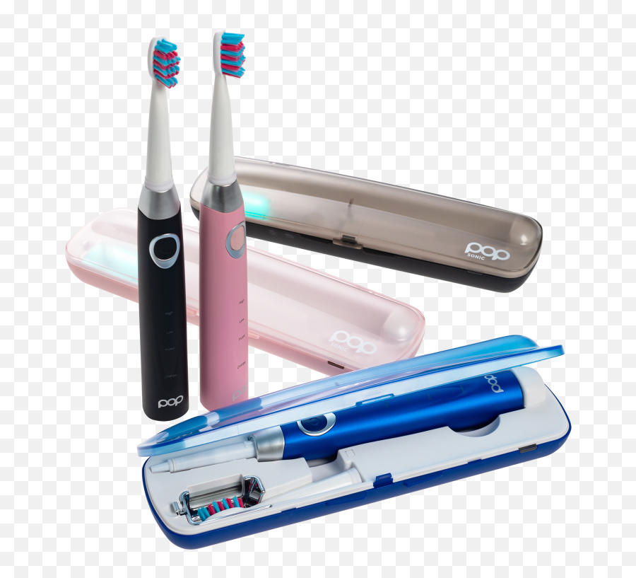 Pop Sonic Pro - 4 Sonic Toothbrush With Uv Sanitizer Case Toothbrush Emoji,Toothbrush Emoji