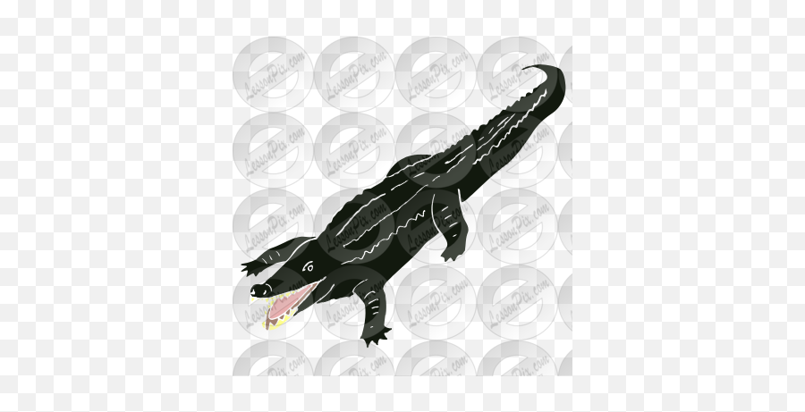 Crocodile Stencil For Classroom Therapy Use - Great Emoji,Facebook Emoticons, Alligator