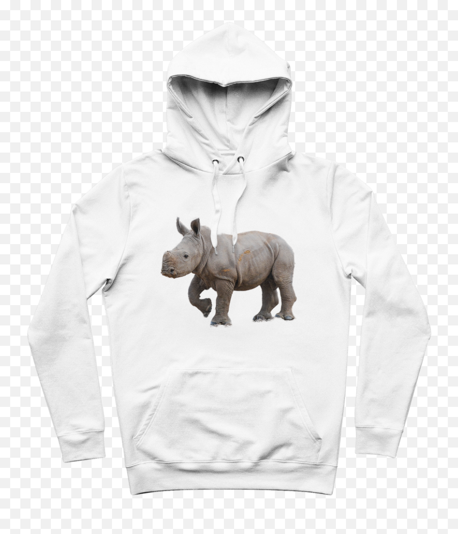 Baby Rhino Hoodie Emoji,Srhino Emoji