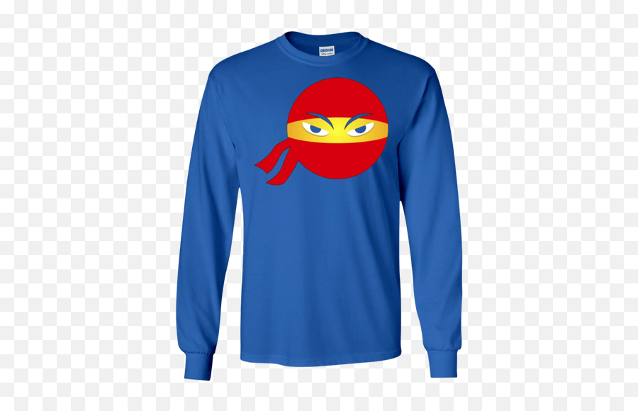 Ninja Emoji T - Shirt Emoticon Red Fighter Eyes Face Tshirt,Emoji C: Face