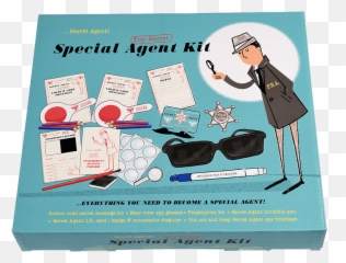 Special Agent Spy Kit - Mrs Zebra Emoji,Confetti Emoji Copy