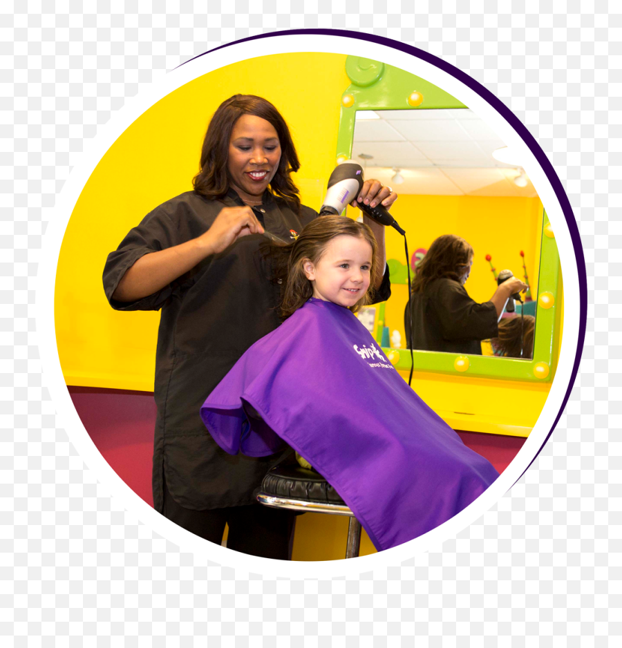 Snip - Its Kids Haircuts Emoji,Girl Getting Haircut Emoji
