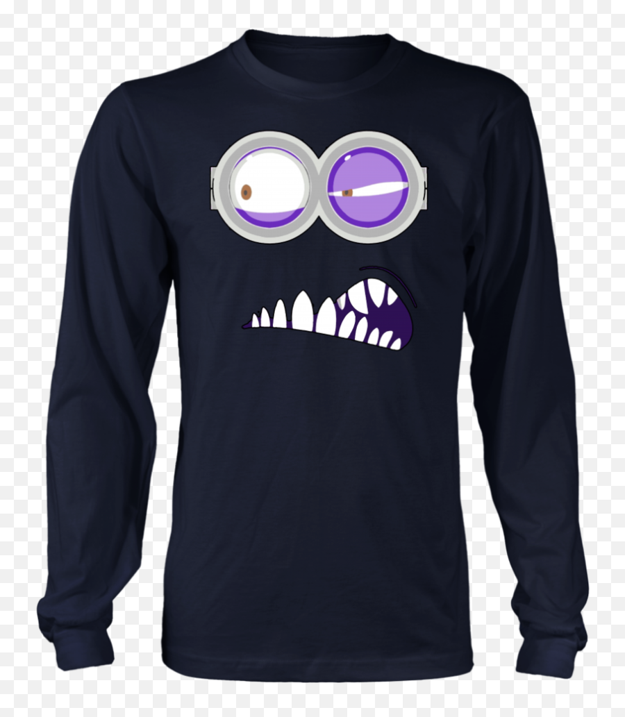 Evil Minion Face Shirt Despicable Me U2013 Tee Cream - 2019 T Shirt Designs Emoji,Despicable Me Minion Emoticon