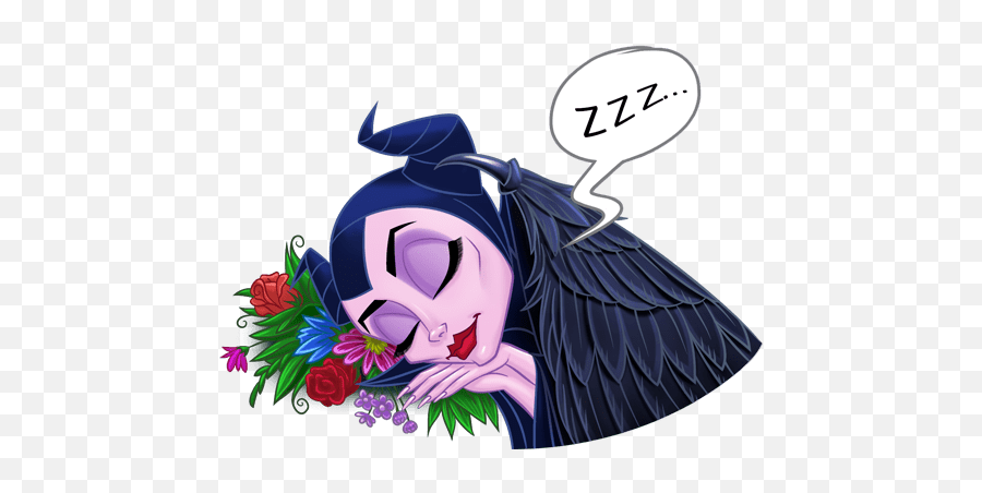 Vk Sticker Emoji,Disney Emoji Maleficent