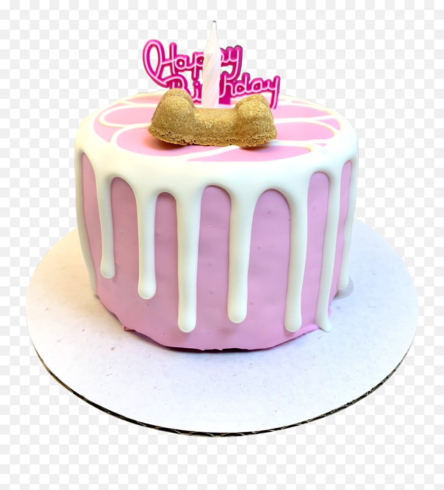 The Perfect Drip Cake For Doggos Dog Cakes Drip Cakes - Cake Decorating Supply Emoji,Emoji Cake Pan