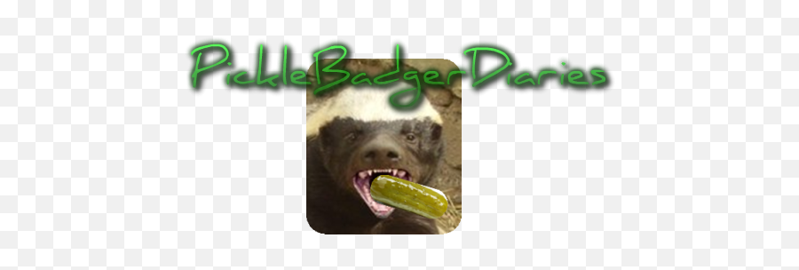 Pickle Giggles - Picklebadgerdiaries Pickled Cucumber Emoji,Honey Badger Emoticon