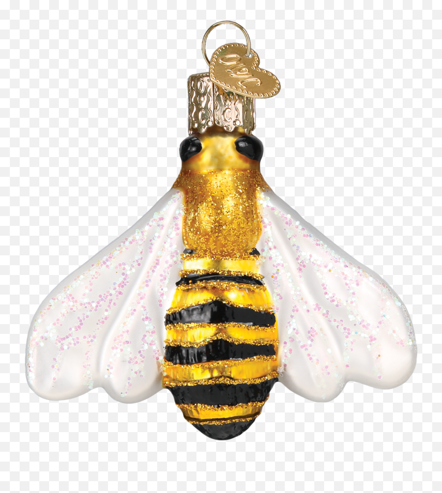 Bee Ornaments And Decorations Putti Christmas Canada - Christmas Ornament Emoji,Baby Chick Emoji Pillow