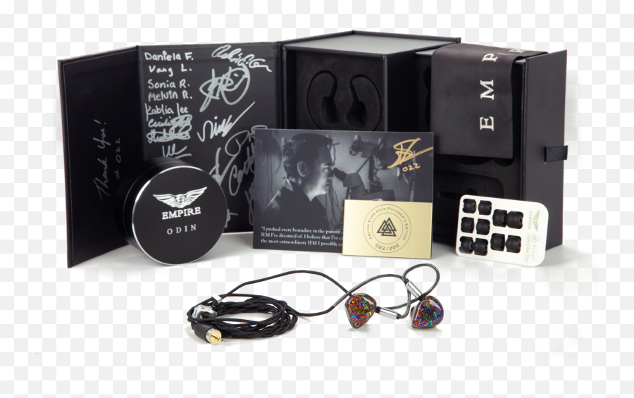 Empire Ears Odin In - Ear Flagship Monitor Headphones Portable Emoji,Emotion Headsets