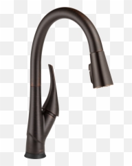 Single Handle Pull - Down Kitchen Faucet With Touch2o And Shieldspray Technologies Delta Esque Sprayer Kitchen Faucet With Touch2o And Shieldspray Technology 9181t Emoji,Guess The Emoji Level 31answers