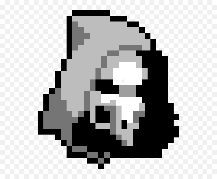 Overwatch Reaper - Pixel Art Minecraft Skin Fortnite Clipart Minecraft Grim Reaper Pixel Art Emoji,Emoji Minecraft Skin