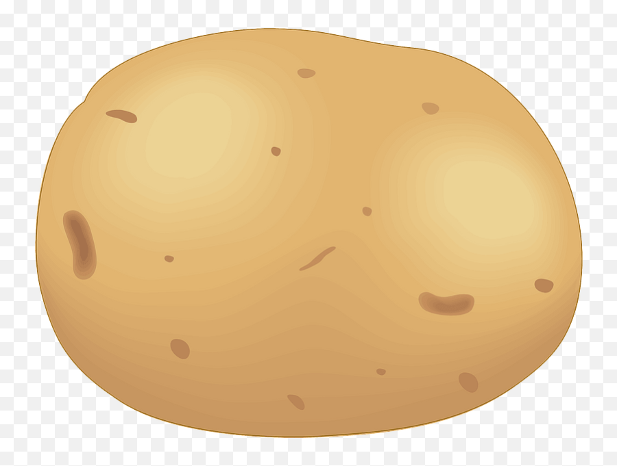 Potato Clipart Free Download Transparent Png Creazilla - Dot Emoji,Ginger Root Emoji