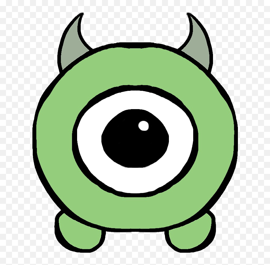 Monstersinc Mikewazowski Tsumtsum Disney Freetoedit - Mike Wazowski Clipart Emoji,Peter Pan Disney Emoji