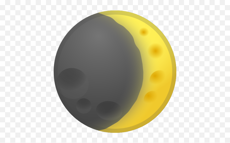 Waxing Crescent Moon Emoji - Emoji,Transparent Moon Emoji