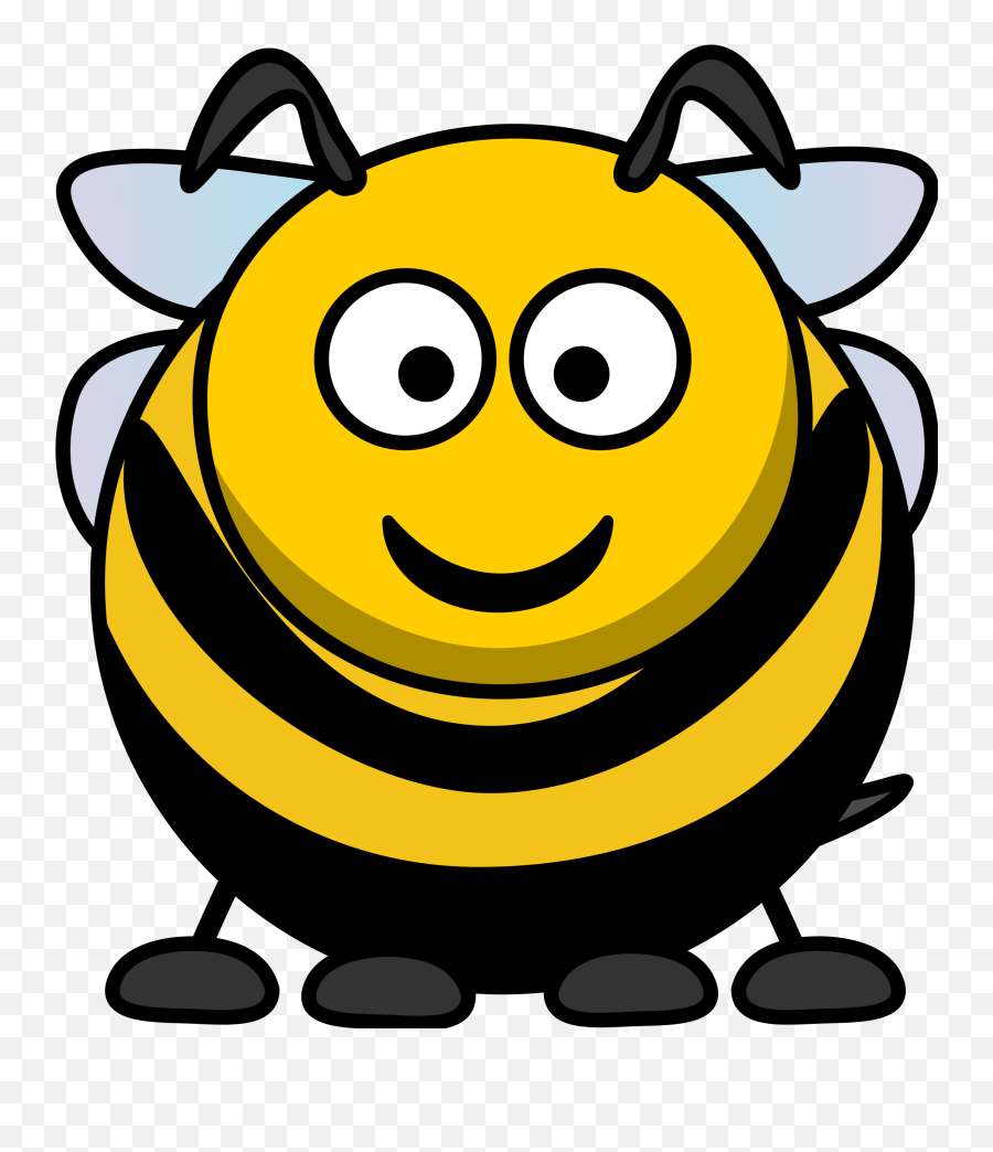 Free Bee Graphics Bumble Bees Clipart Image 5 2 - Clipartix Free Clipart Cartoon Bee Emoji,Honey Bee Emoji