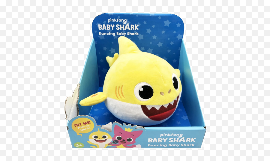 Pinkfong Baby Shark Interactive Doll - Pinkfong Baby Shark Singing Snuggle Plush Emoji,Cuddle Emoticon Whatsapp