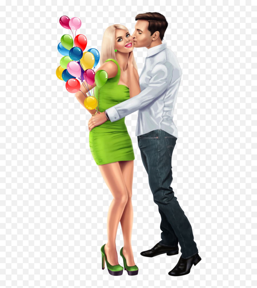 Tube Couple Saint Valentin - Clic Sur Lu0027image Pour Obtenir 3d Cartoon Couple Png Emoji,Rumer Willis Emotions