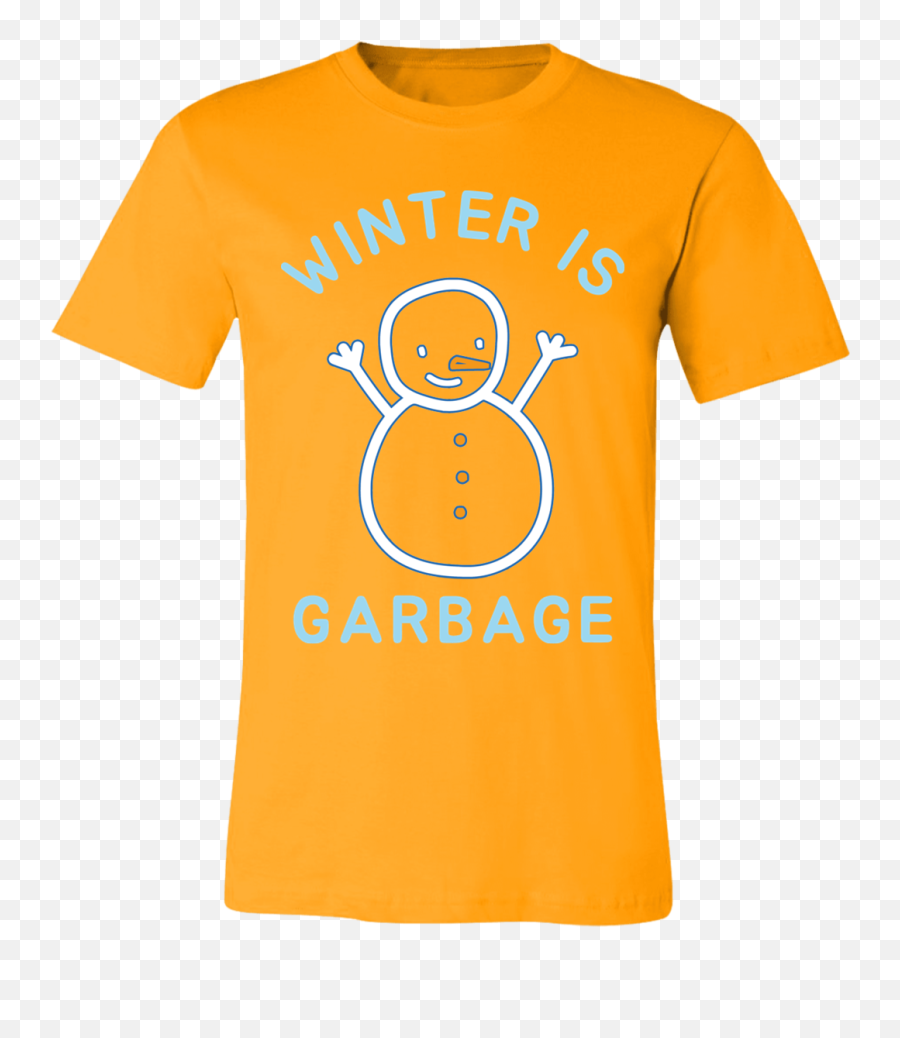 T Shirt Cold Weather Hater Snow Man - Mule Day Columbia T Shirt Emoji,Cold Weather Gear Emoticon