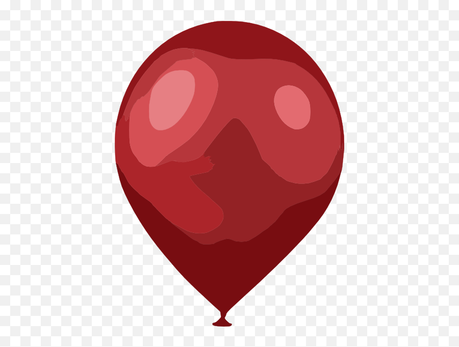 Red Balloon Clip Art - Heart Emoji,Inflating Emoji