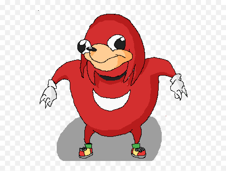 Dank Meme Contest - Pixilart Ugandan Knuckles Png Emoji,Knuckles Meme Emoticon