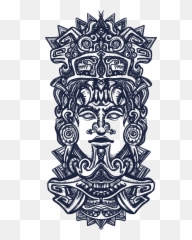 Mofo - Brad Kearns Aztec Totem Emoji,Beutiful Predator - Synthetic Emotions