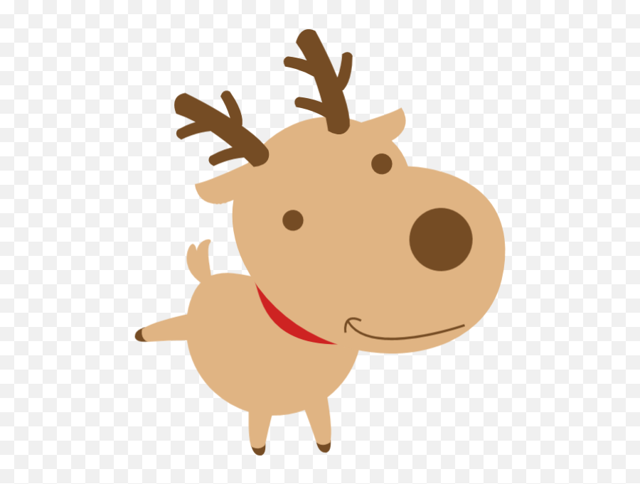 Elk Animal Reindeer Christman Vector - Animal Figure Emoji,Elk Emoji