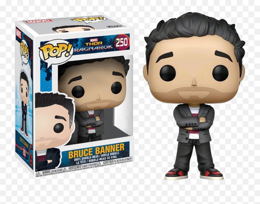 Funko Pop Thor Ragnarok Bruce Banner 250 - Bruce Banner Pop Emoji,Hulk Ragnarok Emoticon