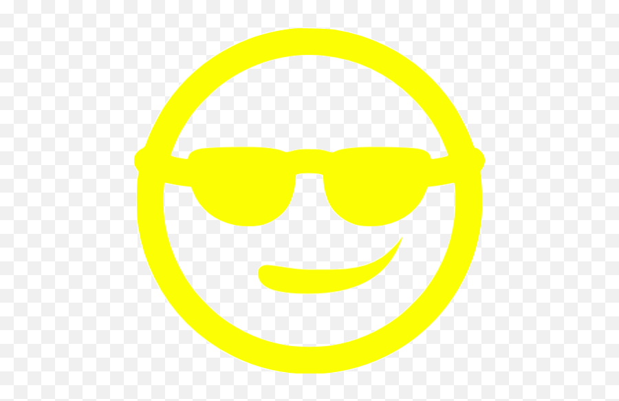 Yellow Cool Icon - Free Yellow Emoticon Icons Cool Yellow Photo Icon Emoji,Emoticon Vote Yellow Clock