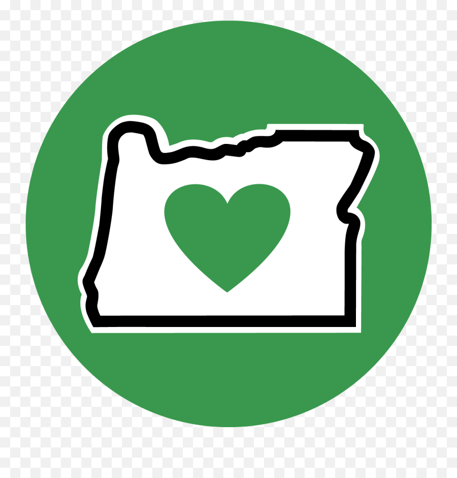 Transparent South Clipart - Oregon Heart Transparent Emoji,Oragon Flag Emoji