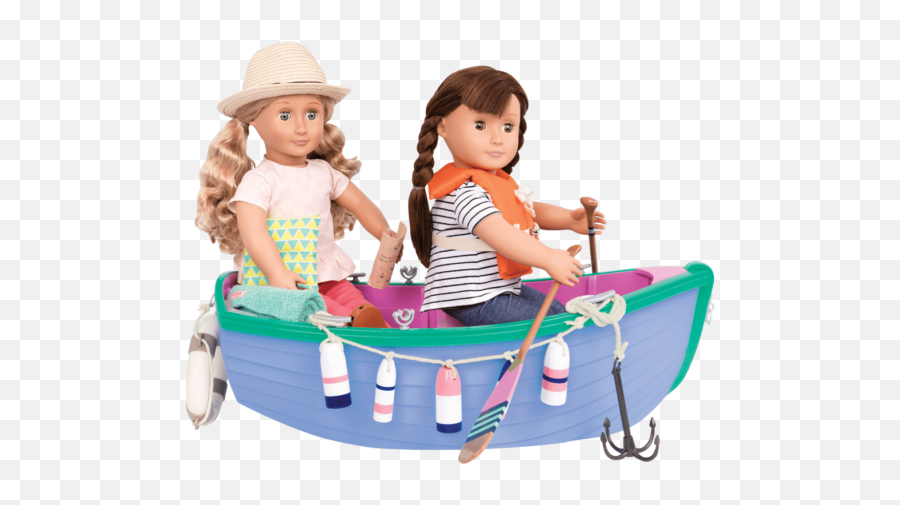 Row Your Boat Set - Our Generation Doll Boat Emoji,Diy American Girl Doll Emoji Pillows