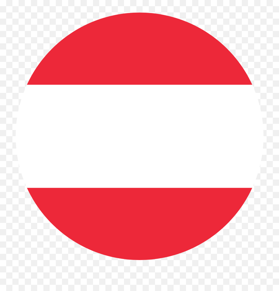 Austria Flag Emoji - Vertical,Equal Emoji