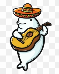Beluga Mariachi Beluga Whale Beluga Tee Tapestry For Sale By - Beluga Whale Funny Drawing Emoji,Facebook Emoticon Mariachi