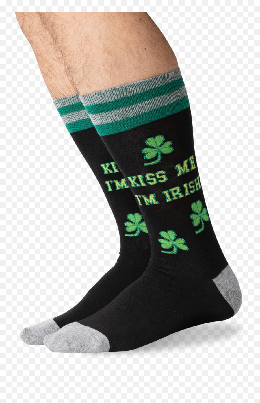 Menu0027s Kiss Me Iu0027m Irish Socks U2013 Hotsox - For Teen Emoji,Irish Flag Emoji