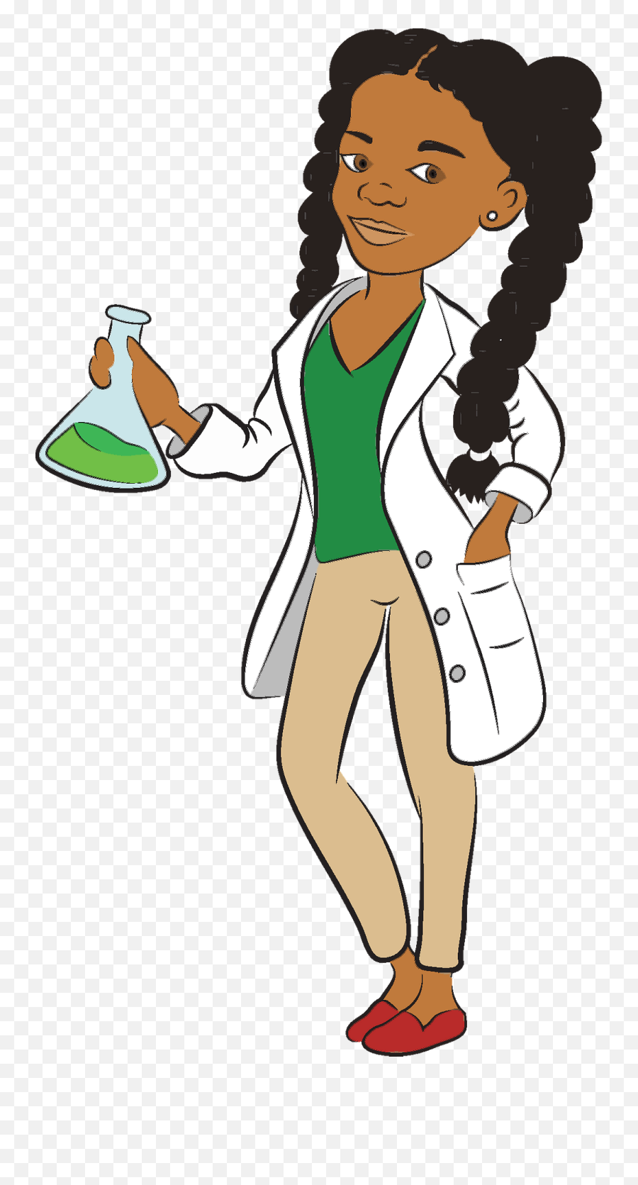 Scientist Clipart Woman Scientist Scientist Woman Scientist - Female Scientist Clipart Emoji,Scientist Emoji