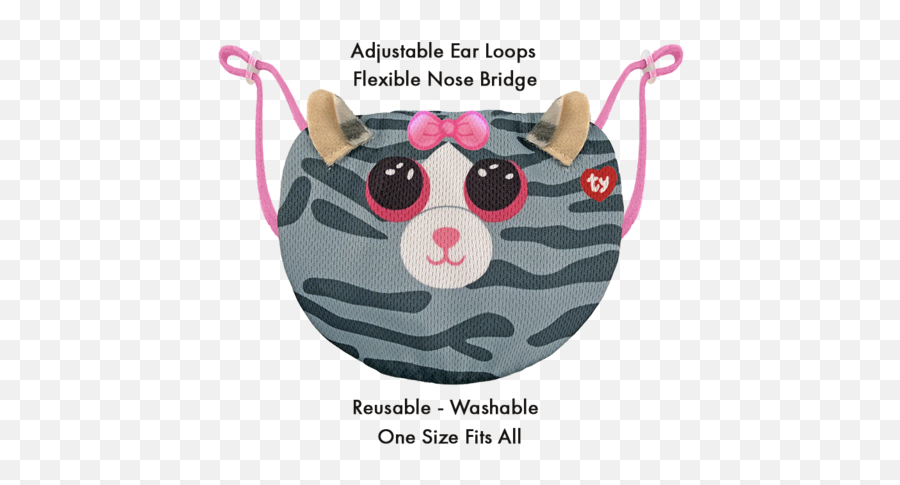 Ty Beanie Boo Face Mask Glamour Girlz Central Highland Park - Kiki Beanie Boo Mask Emoji,Adult Emoji Slippers