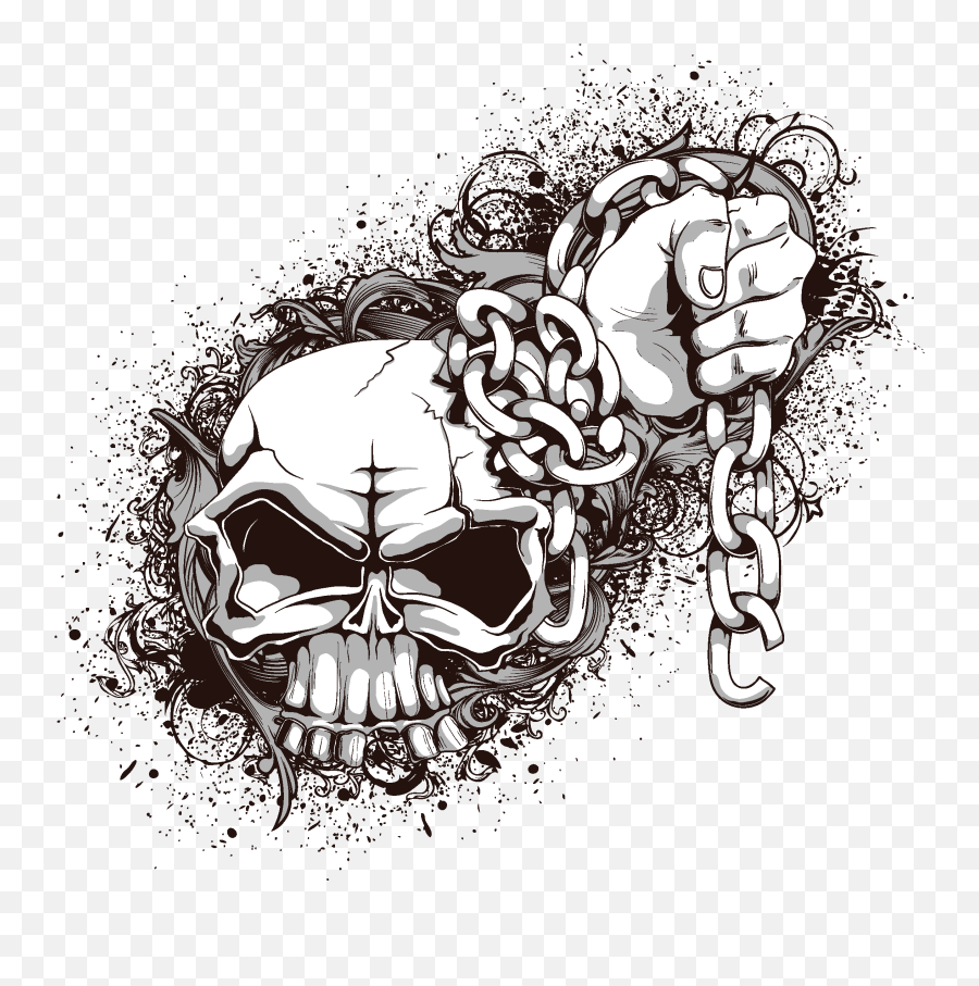 Download And Symbolism Human Skull Crossbones Png Free Photo Emoji,Crossbones Emoticon