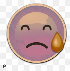 Emoji Sad Emojisticker Sticker - Happy,Passion Emoji
