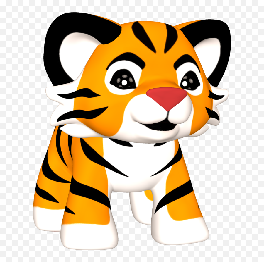 Cartoon Baby Tiger Clipart - Clipartix Baby Tiger Tiger Clip Art Png Emoji,Tigger Emoji