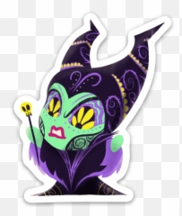 Maleficent - Sleeping Beauty Day Of The Dead 3 Emoji,Dead Emoji