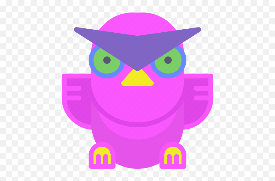 Angry Bird Night Owl Prepared Ready Study Icon - Download On Iconfinder Soft Emoji,Mouthless Emoji