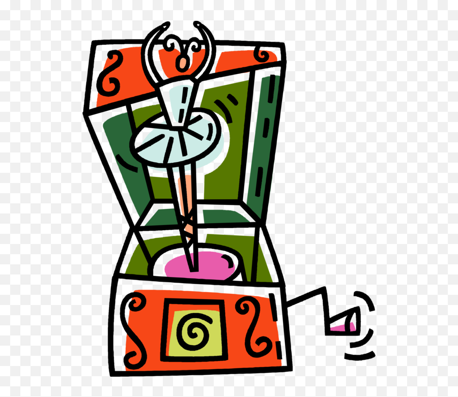 Vector Illustration Of Music Box With - Music Box Clip Art Emoji,Music Box Emoji