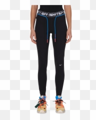 Off White Nike Legging - Spandex Emoji,Air Jordan Emoji Copy And Paste