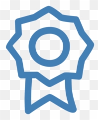 An Award Medal - Icon Clipart Full Size Clipart 5435760 Dot Emoji,Rosette Emoji